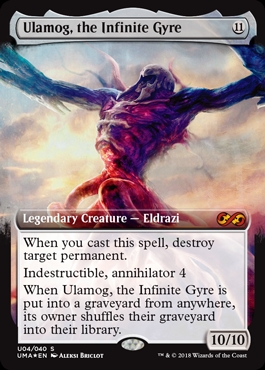 Ulamog, the Infinite Gyre Ultimate Masters UMA Topper